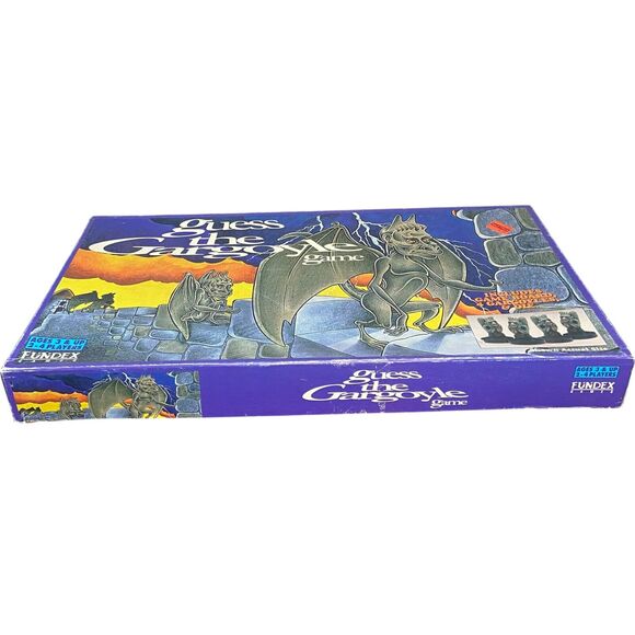 Vintage Guess the Gargoyle board game Fundex 1994 Open Box Spooky 100% COMPLETE! - Picture 4 of 16
